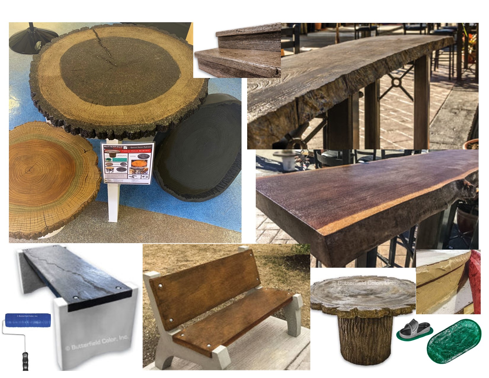 Sealant Depot, INC > Pre-Cast Furniture Molds for Concrete